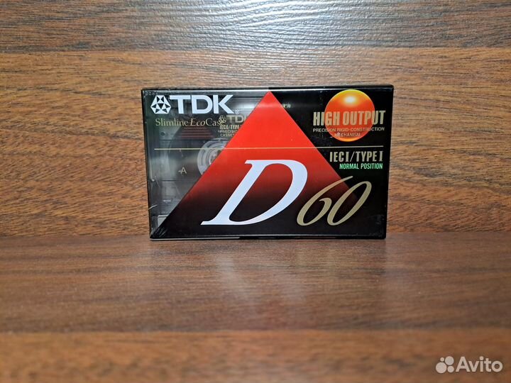 Аудиокассета TDK D 60