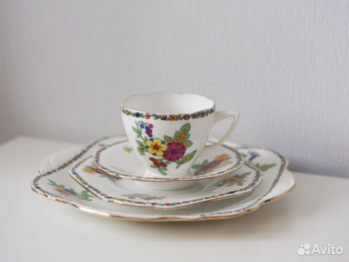 Фарфоровый сервиз Англия Винтаж