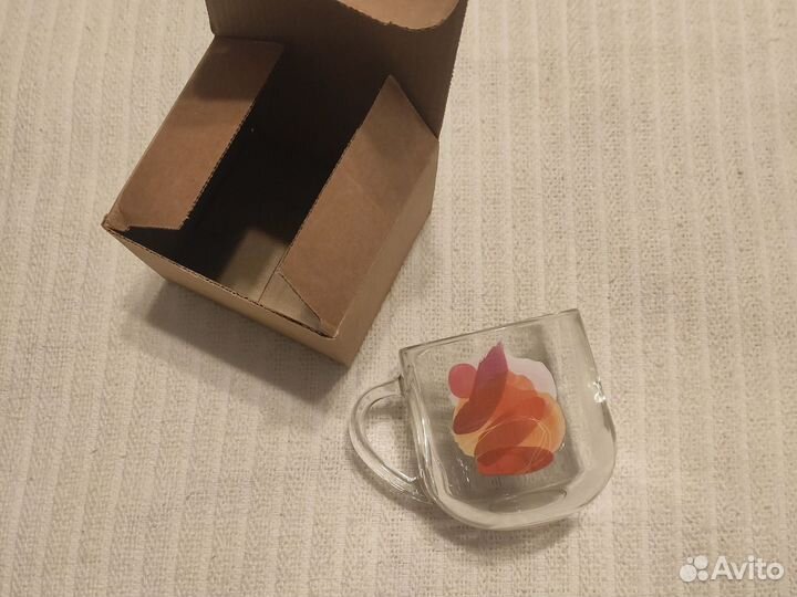 Кружка стекло