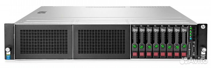Сервер hp dl380 g9, xeon e5 2650 v4*2, 128 gb