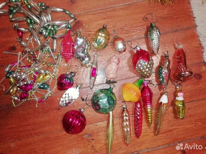 Игрушки на ёлку СССР