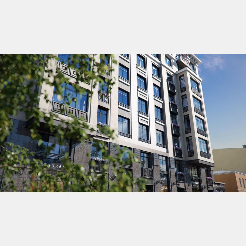 1-к. квартира, 49,4 м², 9/9 эт.