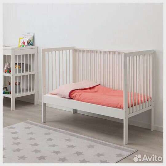 Детская кроватка IKEA сундвик