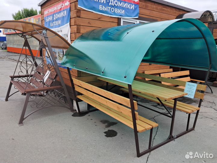 Беседка из поликарбоната
