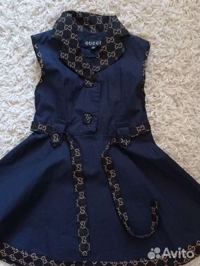 Платье для девочки 74 80