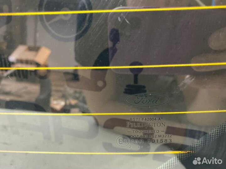 Стекло заднее Ford Mondeo седан 2013