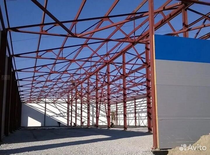 Строительство ангаров складов