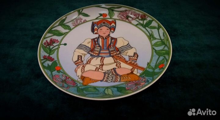 3.Винтажная тарелка Villeroy &Boch