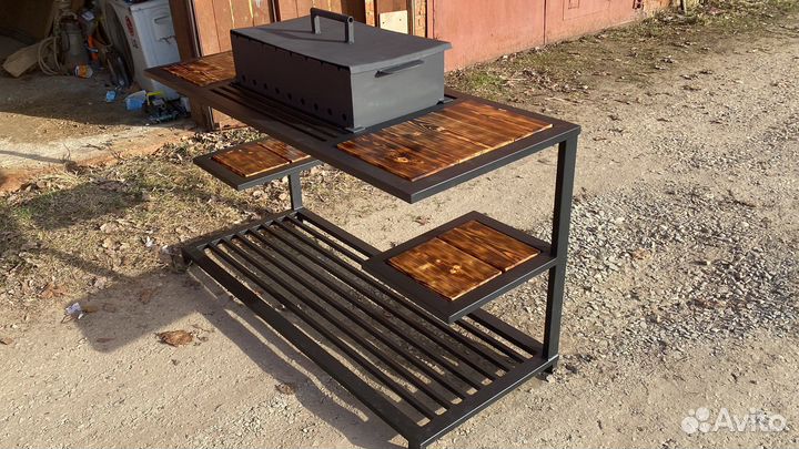 Мангал в стиле loft