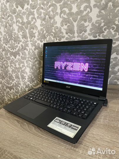 Игровой ноутбук Ryzen 5/2 видеокарты/8 озу/SSD
