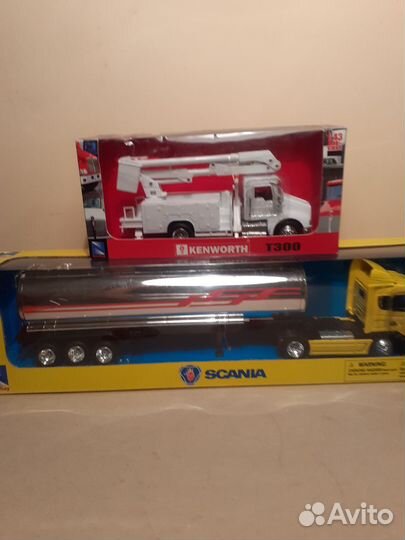 Машинки Kenworth T300,Shania Цистерна 1:43