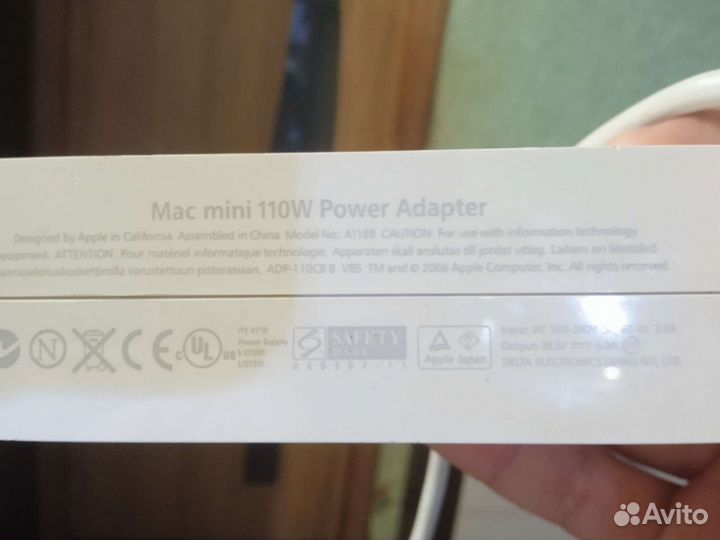 Адаптер питания Mac mini 110w