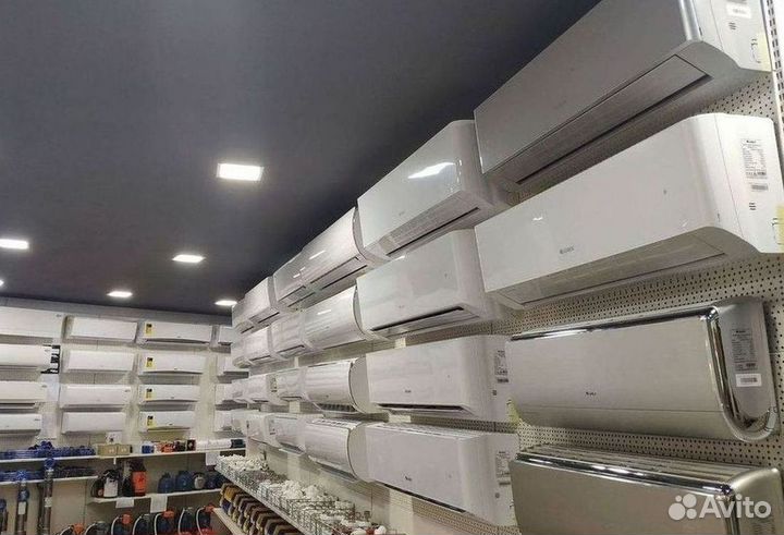 Сплит система с установкой