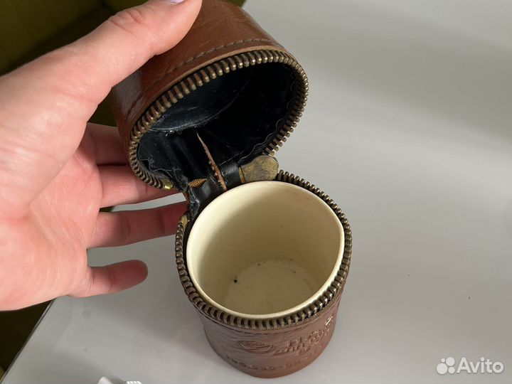 Чехол кожаный для кипятильника СССР