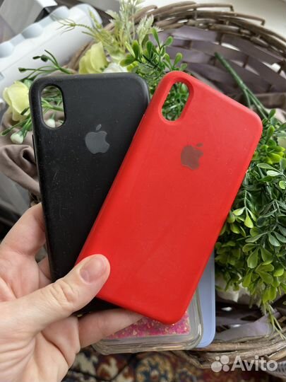 Чехол на телефон (iPhone X) - цена за 4 штуки