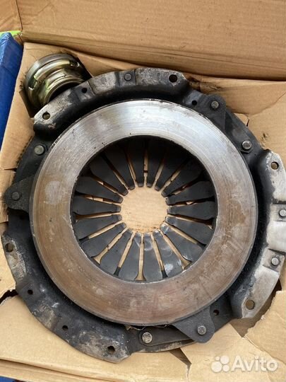 Сбор сцепления на daewoo nexia