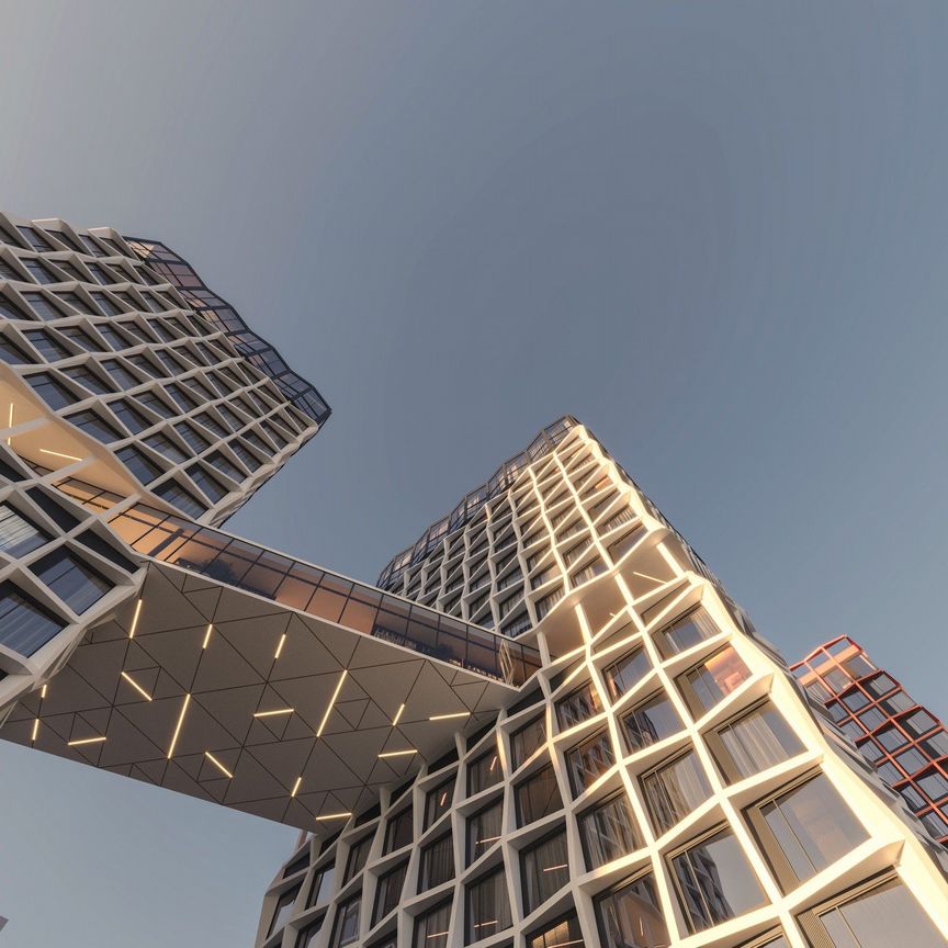 2-к. квартира, 57,5 м², 3/22 эт.