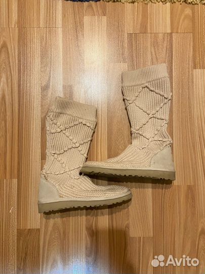 Ugg женские вязаные высокие