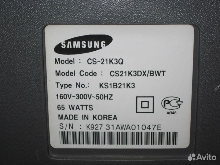 Телевизор Samsung cs 21K3Q