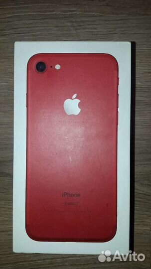 Коробка (iPhone 7 product red)