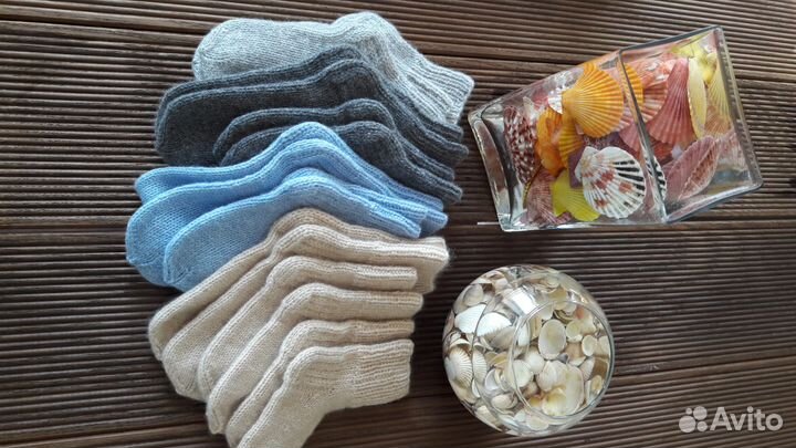 Детские носочки из кашемира (ручная работа)