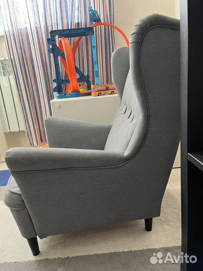 Детское кресло икеа страндмон