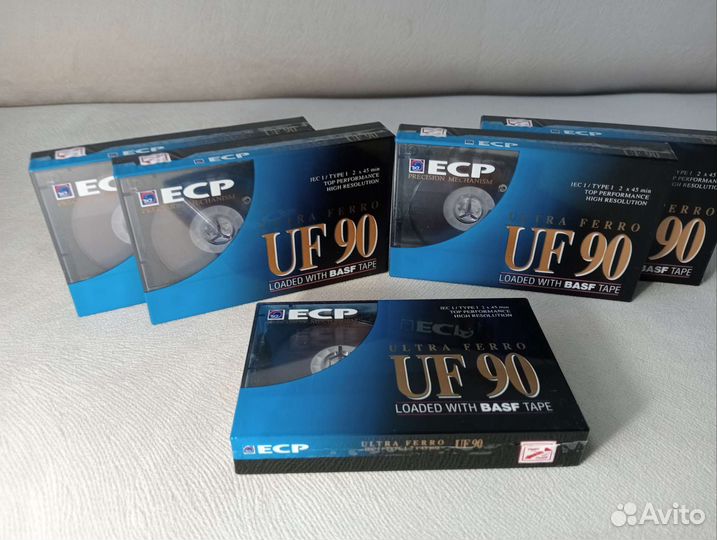 Аудиокассеты ECP UF-90