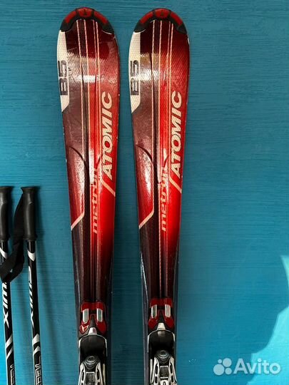 Горные лыжи полный комплект Atomic Salomon