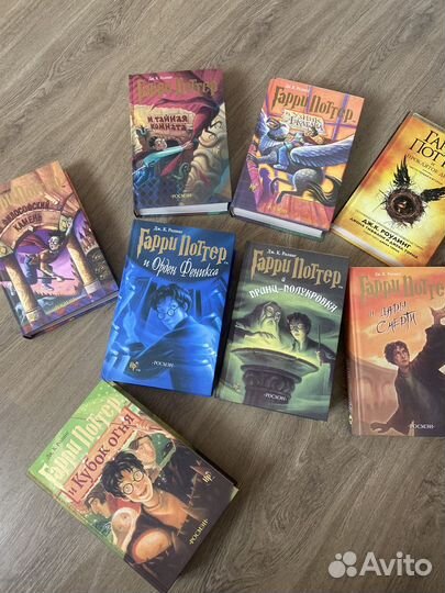 Книги гарри поттер росмэн + проклятое дитя
