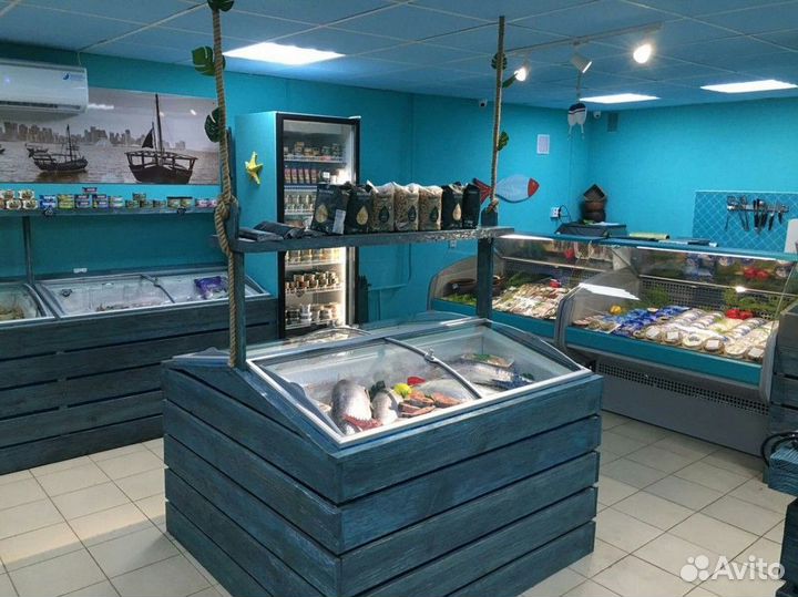 Готовый магазин морепродуктов с клиентской базой