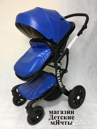 Детская коляска 2 в 1, новые