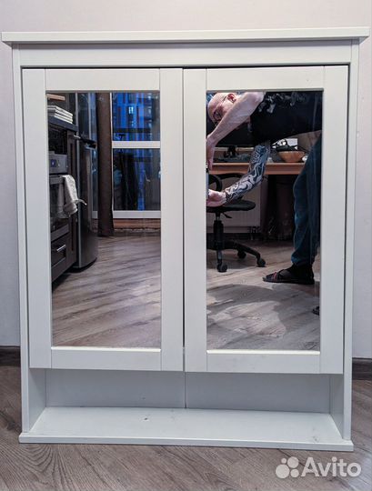 Шкаф для ванной IKEA hemnes