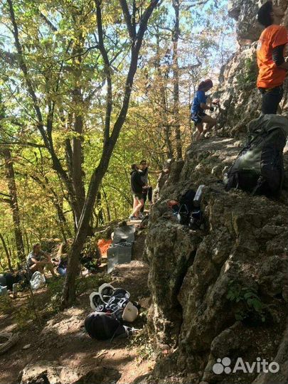 Скалолазание на скалодроме и на скалах с Fit Climb