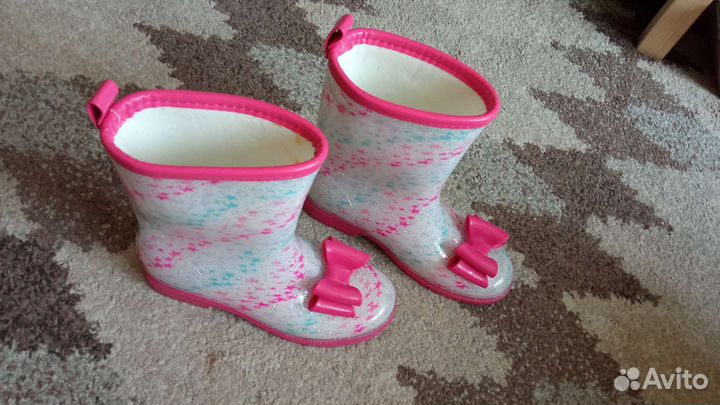 Резиновые сапоги для девочек