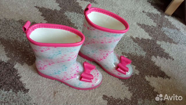 Резиновые сапоги для девочек