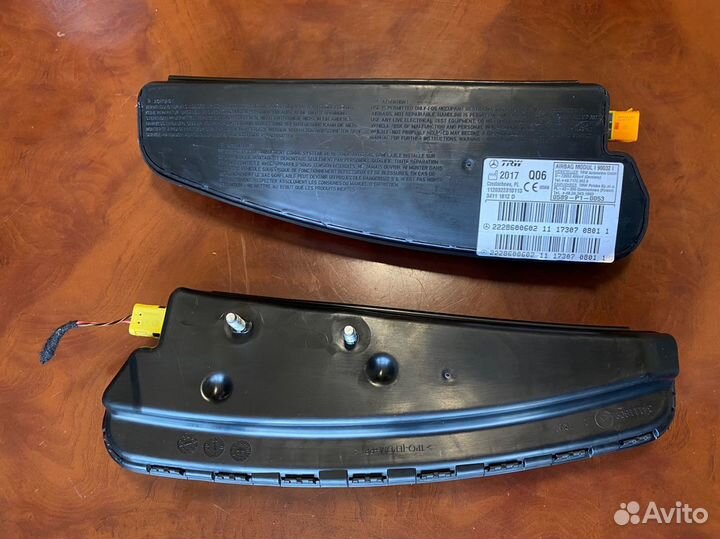 Подушка безопасности в сиденье Mercedes 222