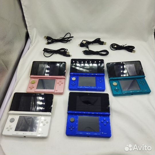 Nintendo 3ds с кучей игр