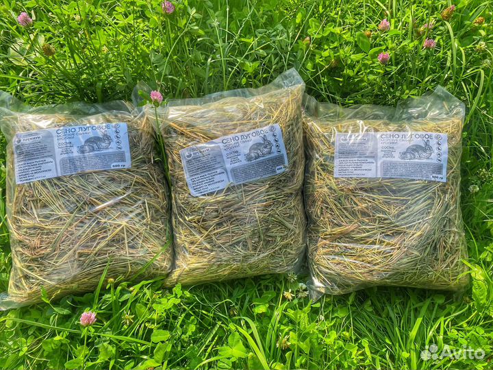 Премиум сено для кроликов/морских свинок