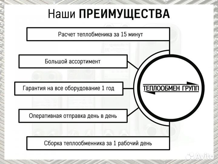 Пластинчатый теплообменник для фреоновых систем