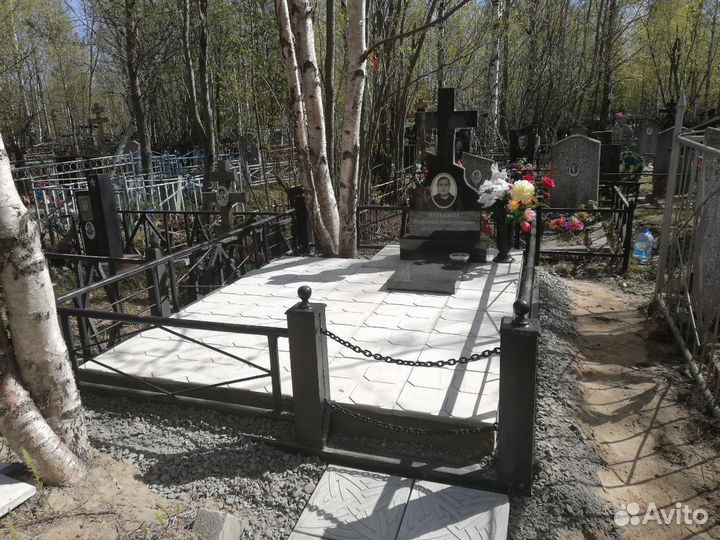 Благоустройство захоронений