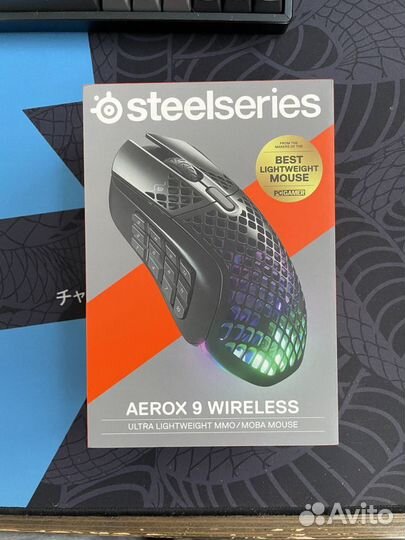 Игровая Мышь SteelSeries Aerox 9 Wireless Black