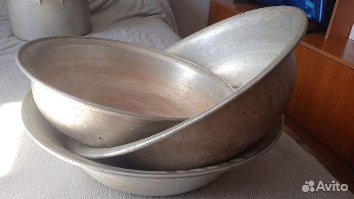 Таз алюминиевый