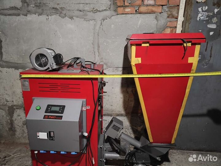 Пеллетный котел Faci 34 ssp задний бункер