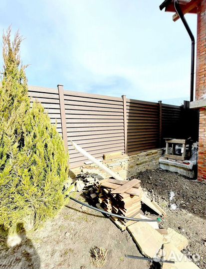 Забор Жалюзи / Ранчо Металлический