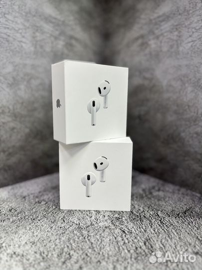 Airpods 4 с шумоподавлением (ANC) новые