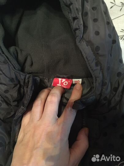 Куртка на девочку демисезонная 110