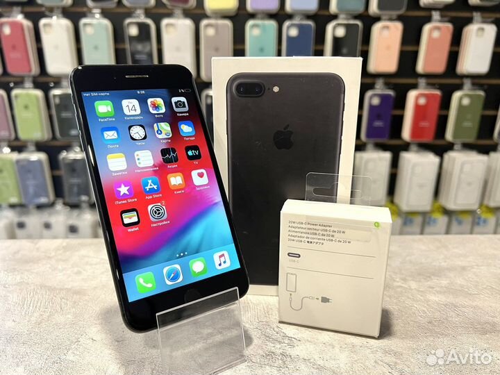 iPhone 7 Plus 32gb Black Отличный