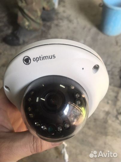 Камера видеонаблюдения купольная уличная