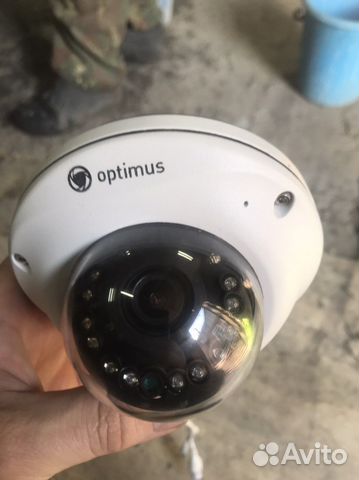 Камера видеонаблюдения купольная уличная