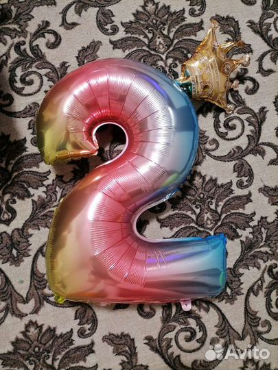 Цифра 2 на день рождения